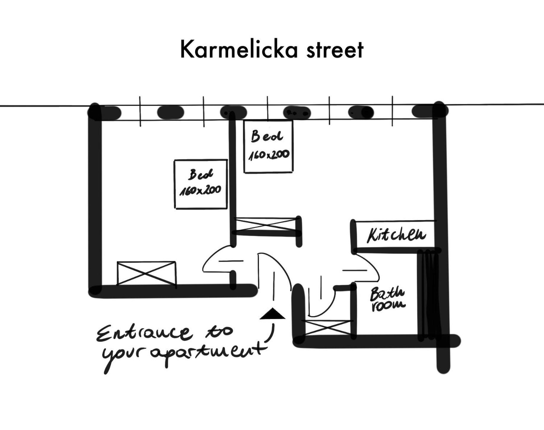 Apartament Modern House In Old Town Numero 7 Kraków